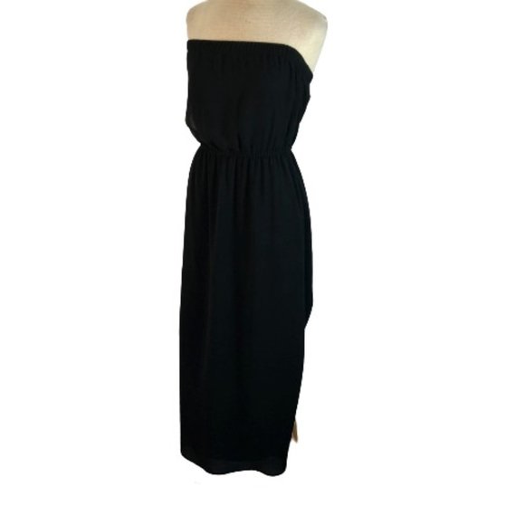 FOREVER 21 Dresses & Skirts - Forever 21 Strapless Maxi Dress Black S Small